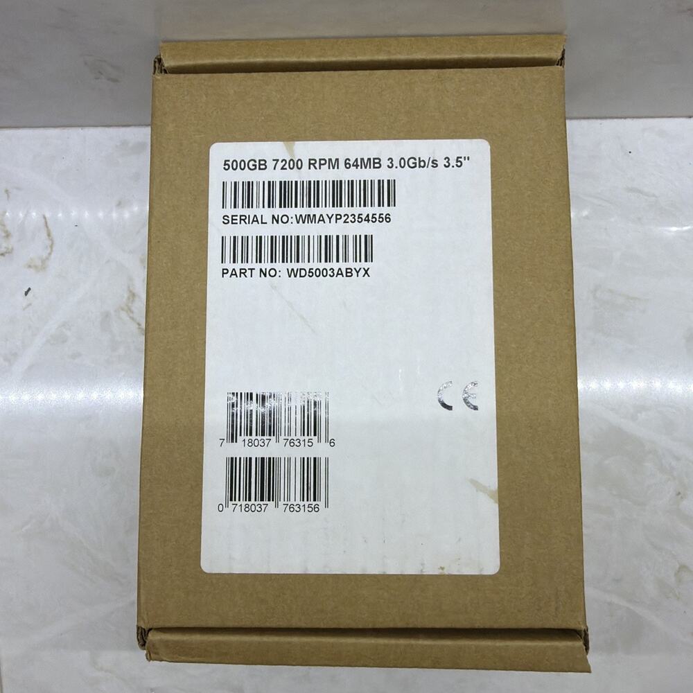 WD5003ABYX Western Digital 500GB 7200RPM 3Gbps 3.5" SATA Hard Drive - Picture 2 of 6
